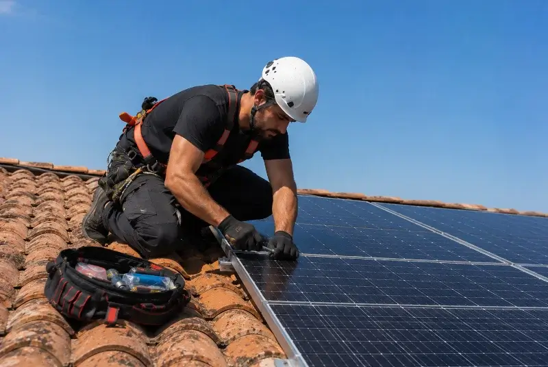 Maintenance et monitoring de panneaux solaires à Rexpoëde